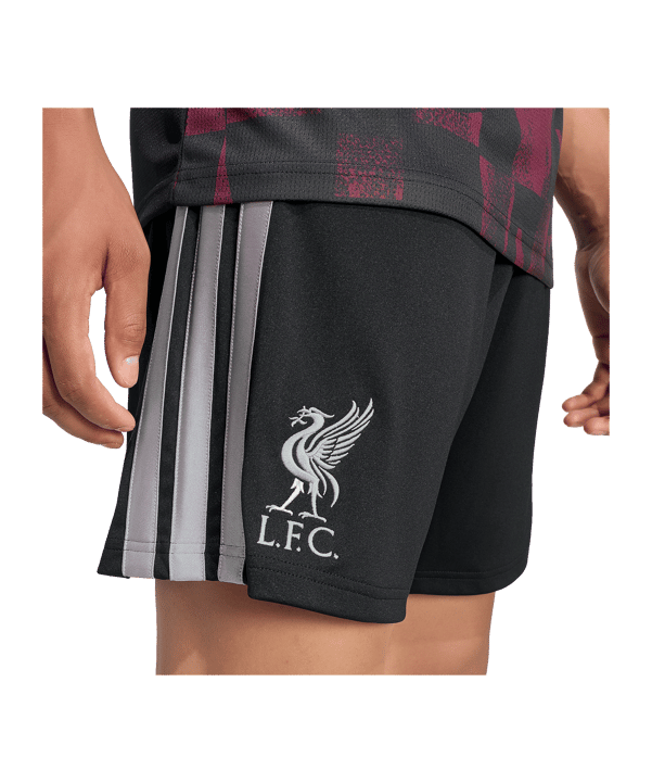 adidas FC Liverpool Short 3rd 2026/2027 Schwarz - schwarz