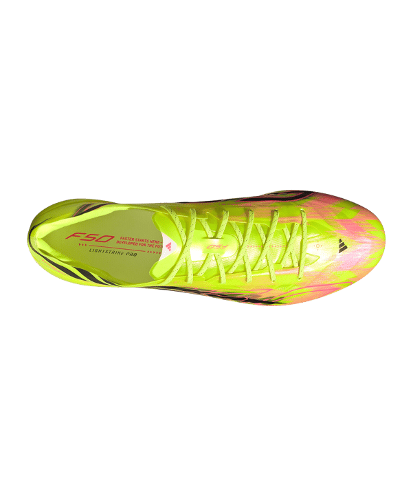 adidas F50 Hyperfast EVO FG Too Light jaune - jaune