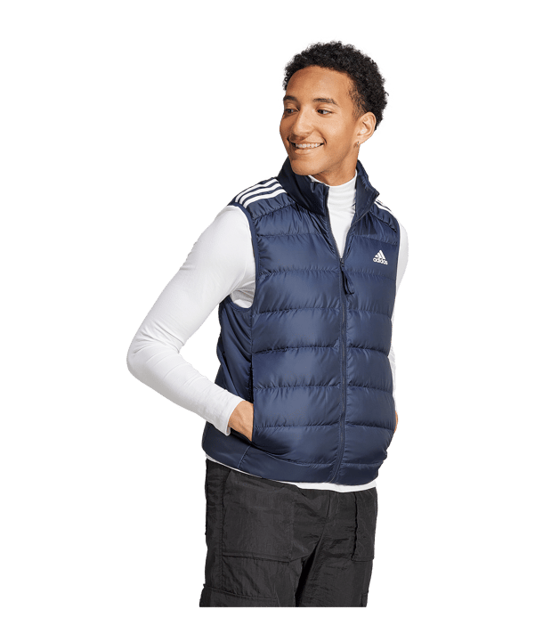 adidas Weste Blau - blau
