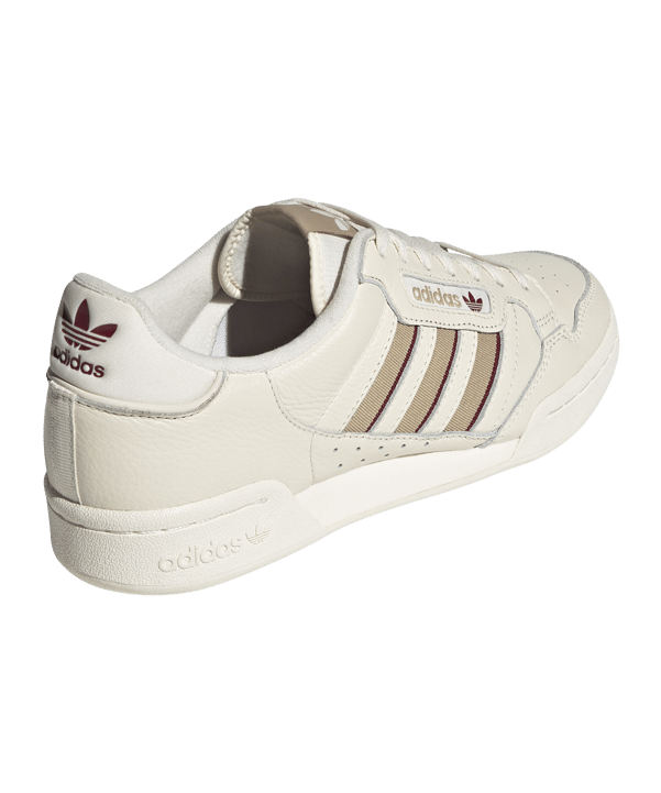 adidas Originals Continental 80 Beige Braun - weiss