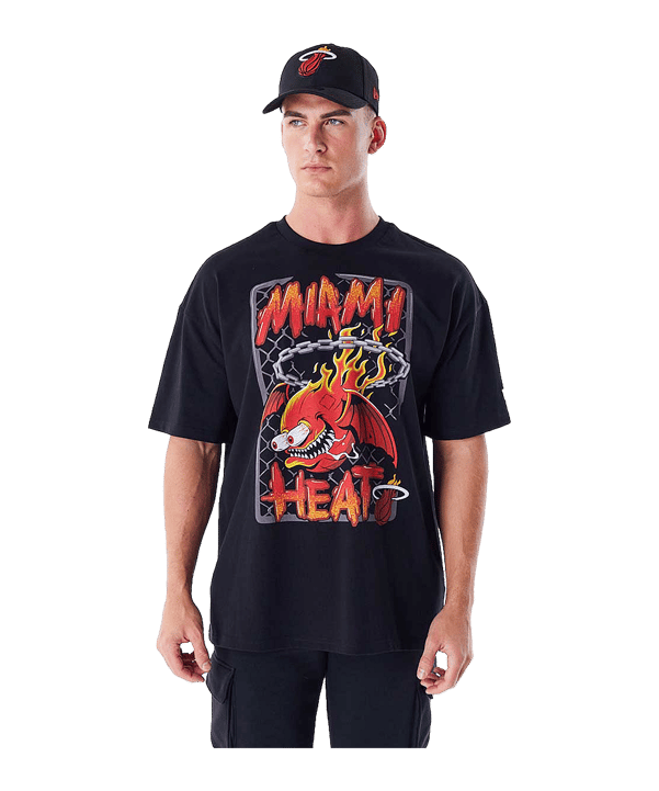 New Era Graphic OZ T-Shirt Schwarz - schwarz