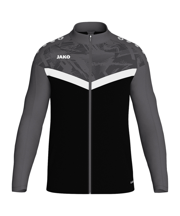JAKO Iconic Polyesterjacke Schwarz F801 - schwarz