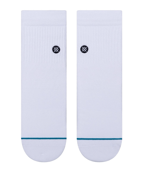 Stance Icon Quarter Socken Weiss FWHT - weiss