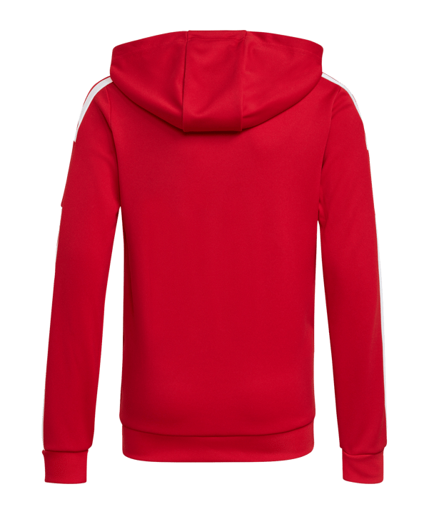 adidas Squadra 21 Hoody Kids Rot Weiss - rot