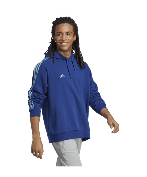 adidas Tiro Hoody Blau - blau