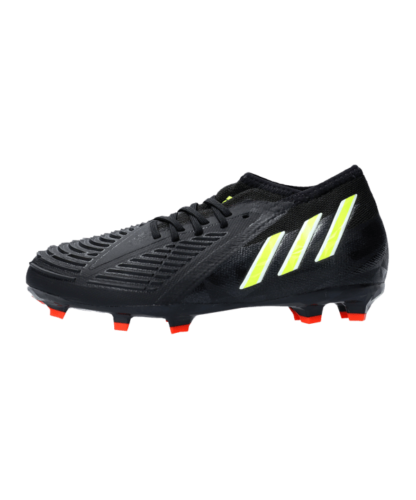 adidas Predator EDGE.1 FG Shadowportal Kids Schwarz Gelb - schwarz
