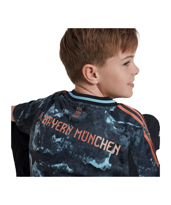 adidas FC Bayern München Trikot Away 2024/2025 Kids Schwarz - schwarz