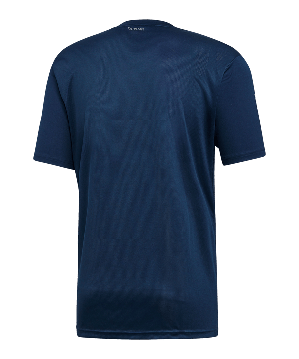 adidas Club 3 Streifen T-Shirt Blau - blau