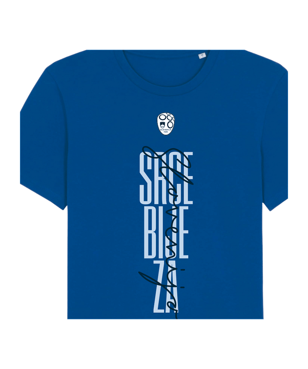 Nike NZS Slowenien NZSx11TS Slovenia SRCE BIJE T-Shirt Blau F463 - blau