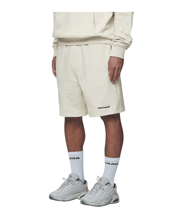 Pegador Logo Heavy Short Beige - beige