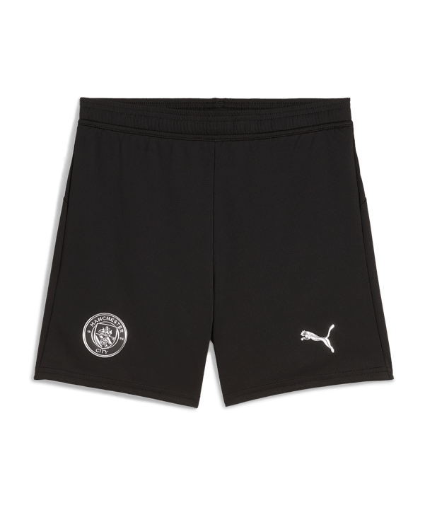 PUMA Manchester City Short 2025/2026 Kids Schwarz F02 - schwarz