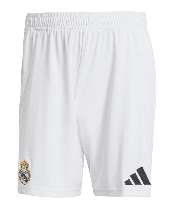 adidas Real Madrid Short Home 2024/2025 Weiss - weiss
