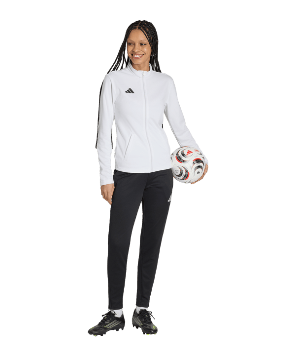 adidas Entrada 26 Trainingsjacke Damen Weiß - weiss