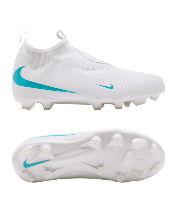 Nike Phantom 6 High Academy MG Bright Lights Bambini Bianco C102 - bianco