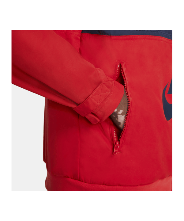 Nike Reissue Walliwaw Woven Jacke Rot F657 - rot
