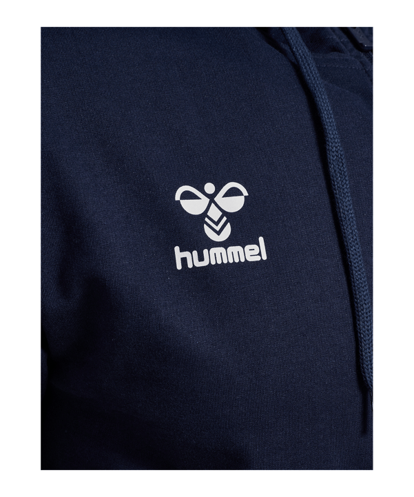hummel Go 2.0 Chevron Giacca con cappuccio Blu C7026 - blu