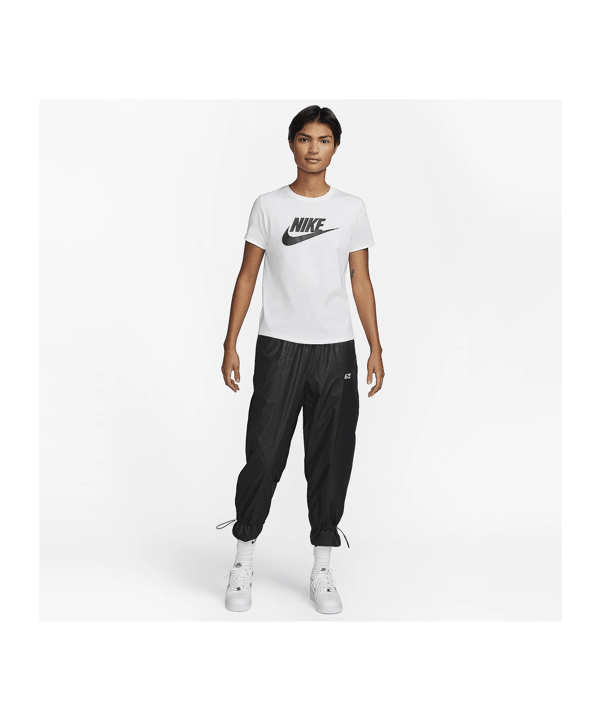 Nike Essentails Logo T-Shirt Damen Weiss F100 - weiss