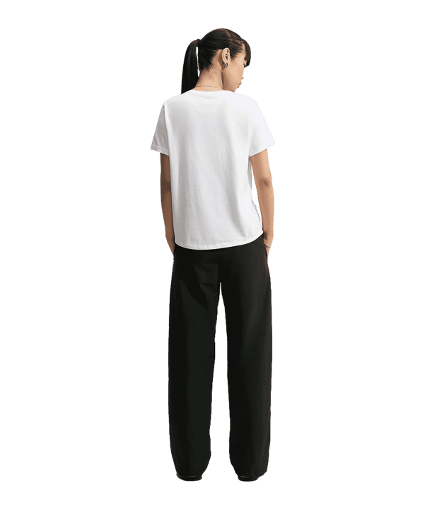 Nike Sportswear Essentials Logo T-shirt Dames Wit K100 - wit