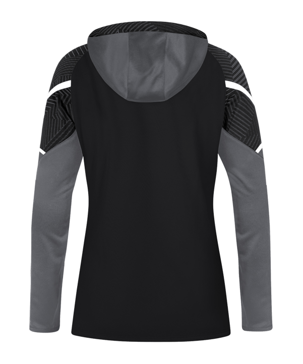JAKO Performance Hoody Damen Schwarz Grau F804 - schwarz