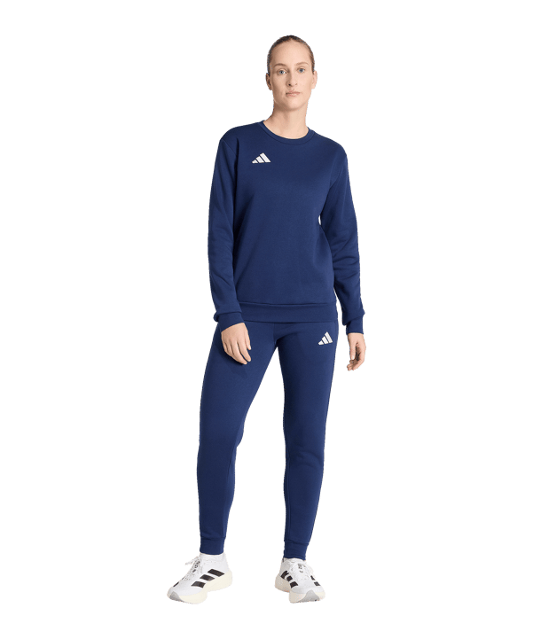 adidas Entrada 26 Jogginghose Damen Blau - blau