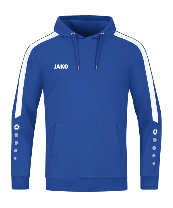 JAKO Power Hoody Damen Blau Weiss F400 - blau