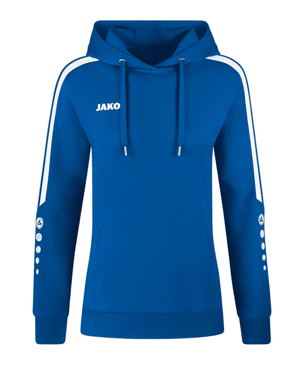 JAKO Power Hoody Dames Blauw K400 - blauw