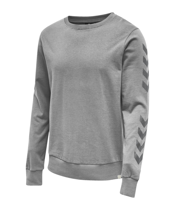 Hummel Legacy Chevron Sweatshirt Grau F2006 - grau