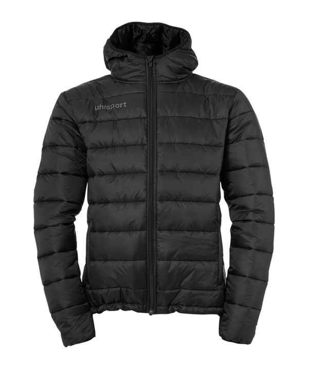 uhlsport Essential Kapuzenjacke Kids Schwarz F01 - schwarz