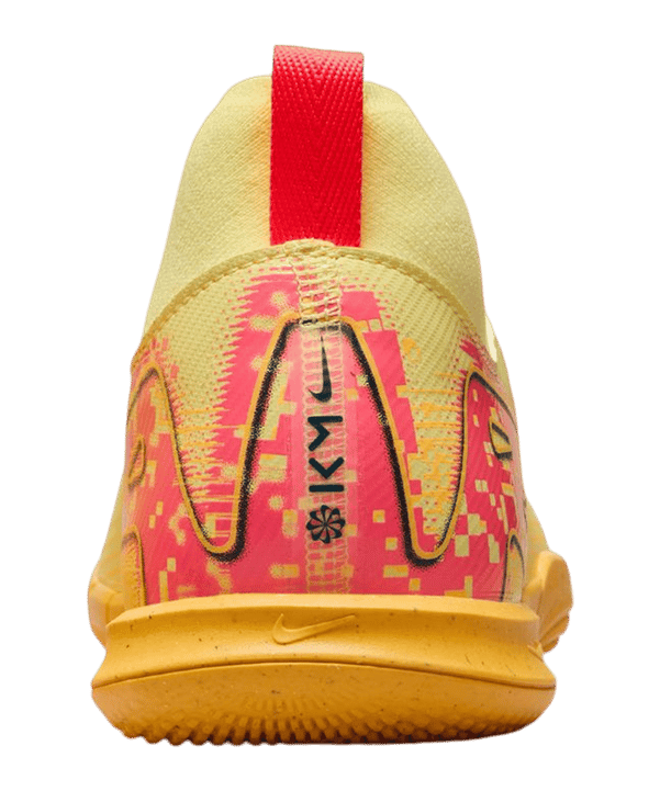Nike Jr Air Zoom Mercurial Superfly X Academy IN  Mbappe Signature Kids Orange Blau F800 - orange