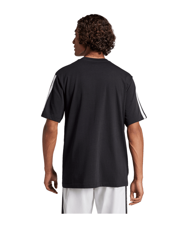 adidas Essentials 3S T-Shirt Schwarz - schwarz