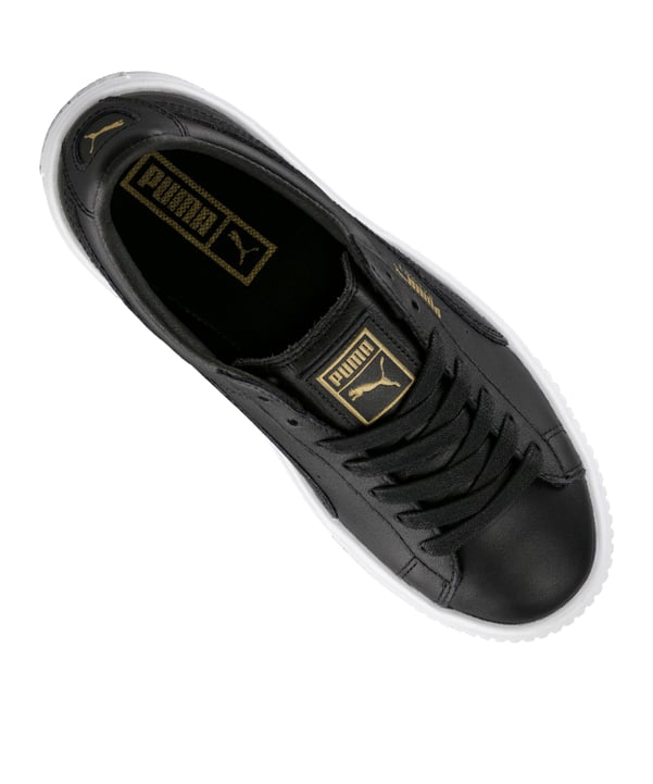 PUMA Basket Platform Core Sneaker Damen F03 - schwarz