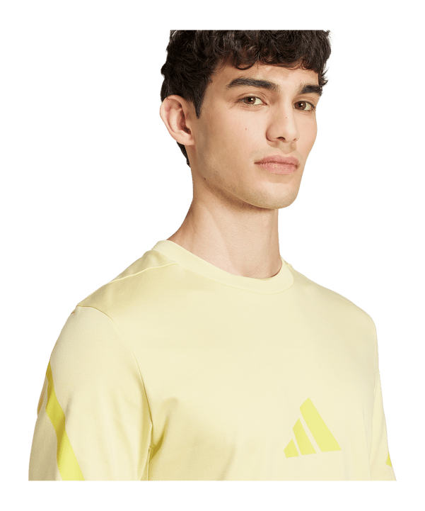 adidas Z.N.E T-shirt Giallo - giallo