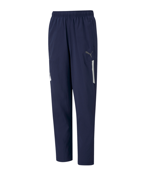 PUMA teamLIGA Sideline Hose Kids Blau Schwarz F06 - blau