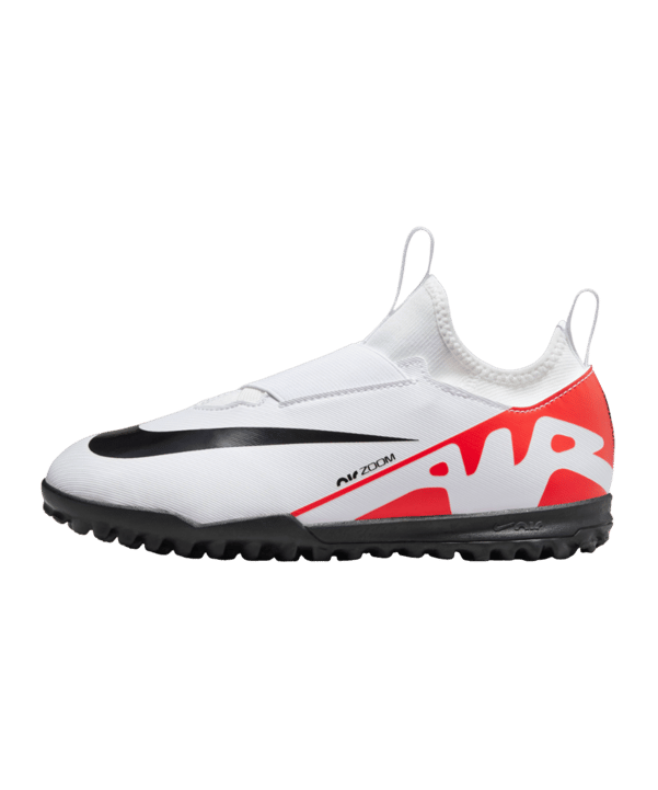 Nike Jr Air Zoom Mercurial Vapor XV Academy TF Ready Kids Rot Weiss Schwarz F600 - rot