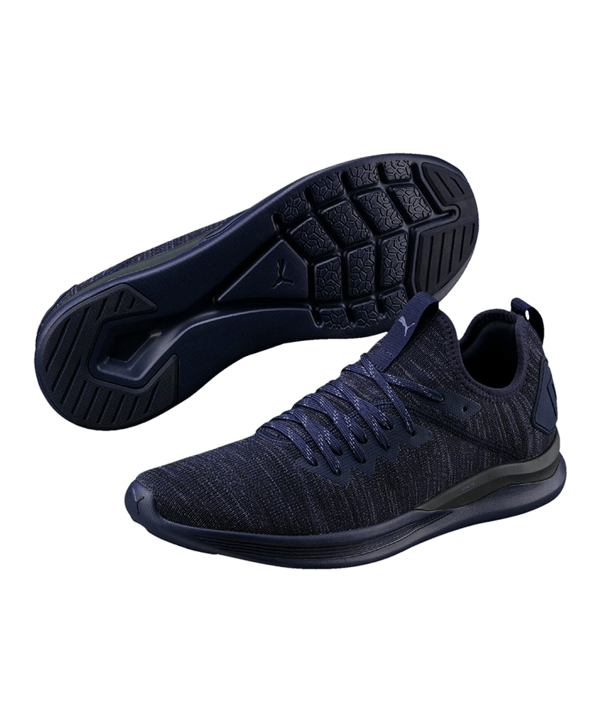 PUMA Ignite Flash evoKNIT Sneaker Blau F06 - blau