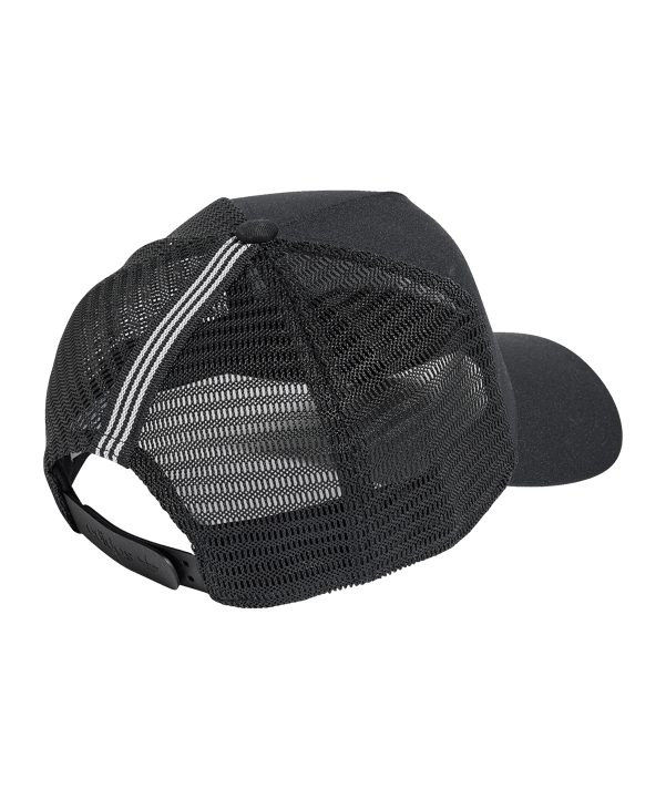 adidas Curved Trucker Cap Schwarz - schwarz