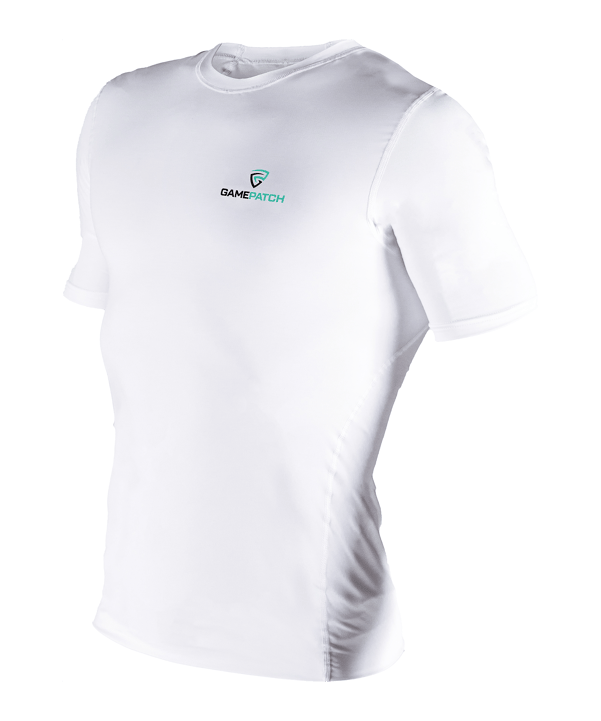 Gamepatch Compressishirt Hemd Weiß - weiss