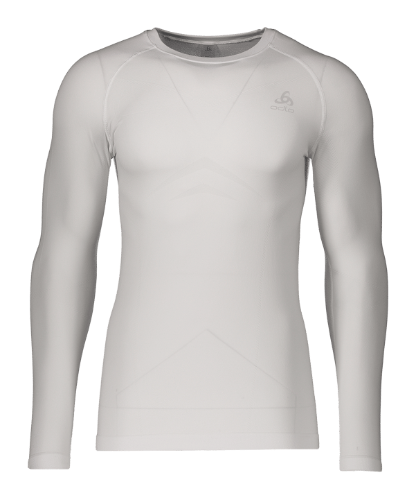 Odlo Performance Fundamentals Light L/S Crew Underwear Shirt Weiß - weiss