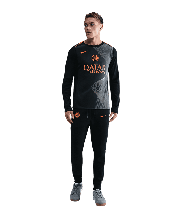 Nike Inter Mailand Academy Pro Sweatshirt Schwarz F010 - schwarz