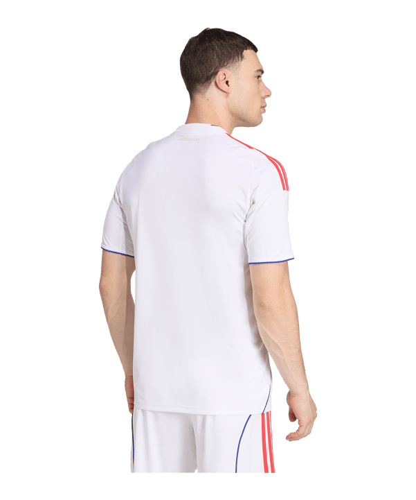 adidas Olympique Lyon Trikot Home 2025/2026 Weiß - weiss