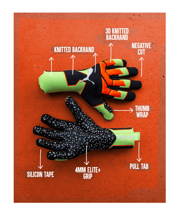 PUMA Future Z One Grip 1 NC Anteprima Guanti da Portiere Giallo