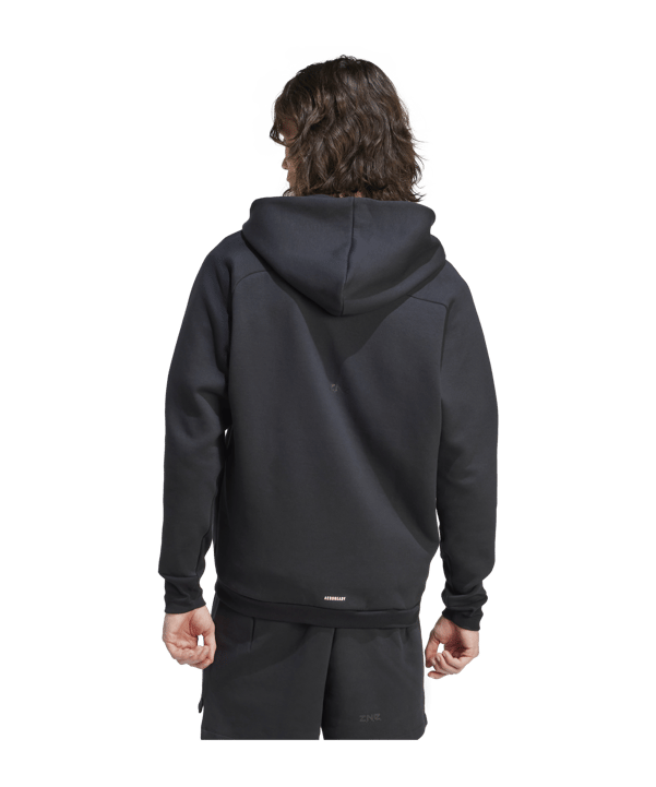 adidas ZNE Tracktop Kapuzenjacke Schwarz - schwarz