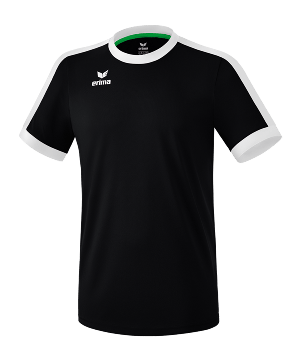 Erima Retro Star Trikot Kids Schwarz Weiss - schwarz