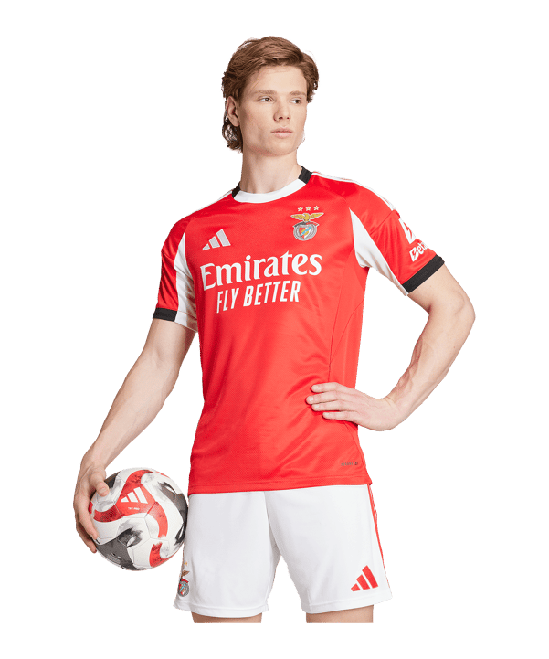 adidas Benfica Lissabon Trikot Home 2025/2026 Rot - rot