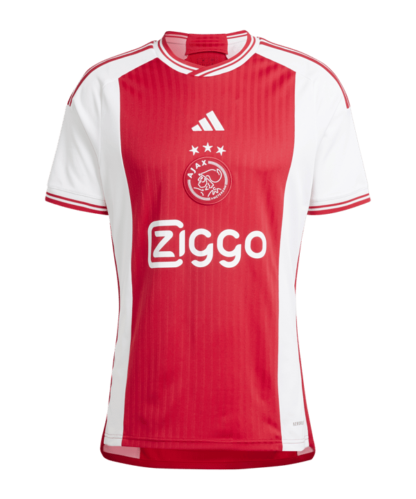 adidas Ajax Amsterdam Trikot Home 2023/2024 Weiss Rot - weiss