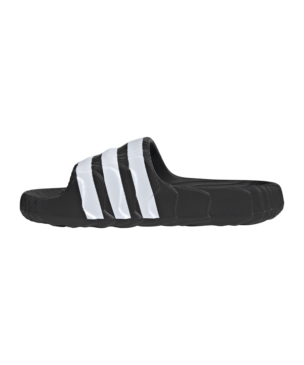 adidas Originals Adilette 22 Badelatsche Weiss - schwarz