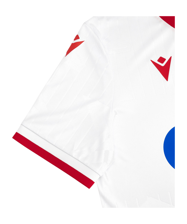 Macron Roter Stern Belgrad Trikot 3rd 2025/2026 Weiß - weiss