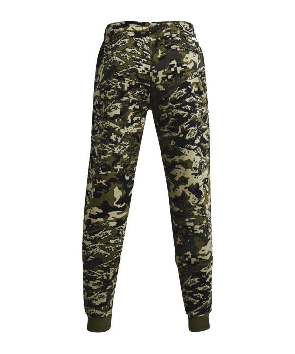 Under Armour Rival Fleece Camo Trainingshose F390 - gruen