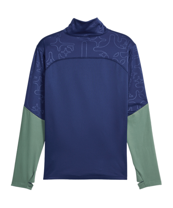 PUMA individual Winterized Sweatshirt Blau F01 - dunkelblau
