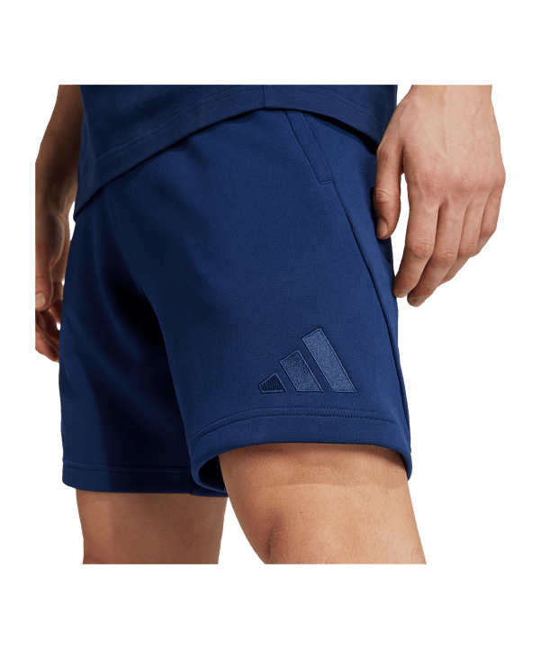 adidas Tiro 25 Travel Short Blau - blau